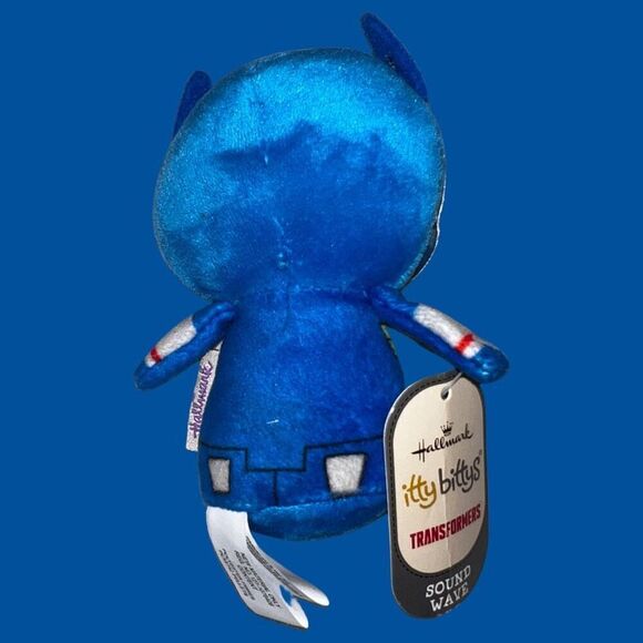 NWT 2017 Hallmark Itty Bittys - SOUND WAVE Transformers - 4 Inch Plush Stuffed T - Picture 2 of 4